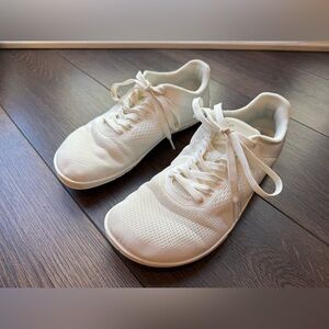 Women's White Athletic Running Shoes